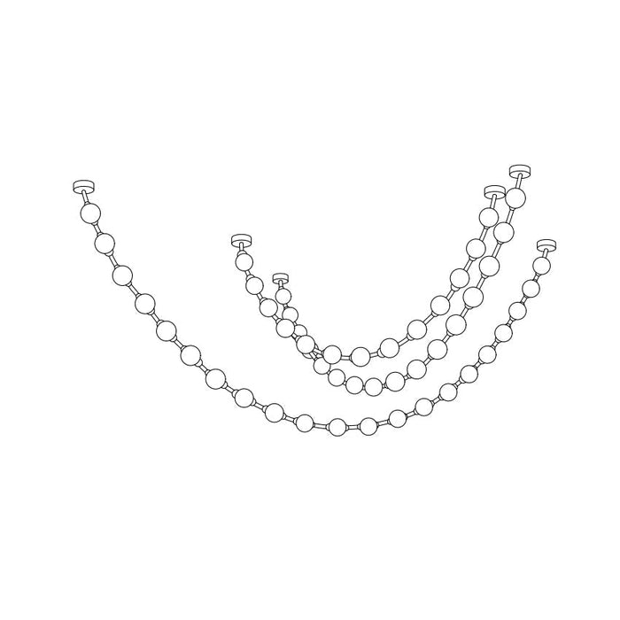 Strand Necklace Chandelier Vakkerlight