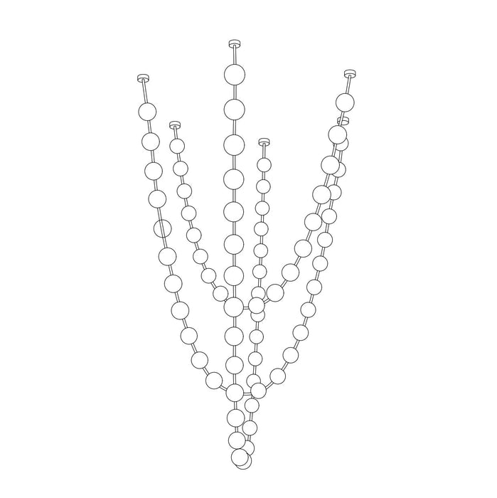 Strand Necklace Chandelier Vakkerlight
