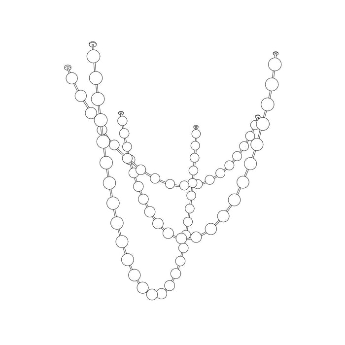 Strand Necklace Chandelier Vakkerlight