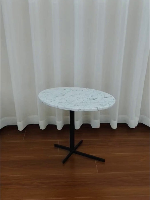 Marble Accent Side Table Vakkerlight