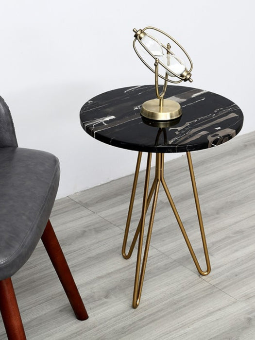 Marble Accent Side Table Vakkerlight