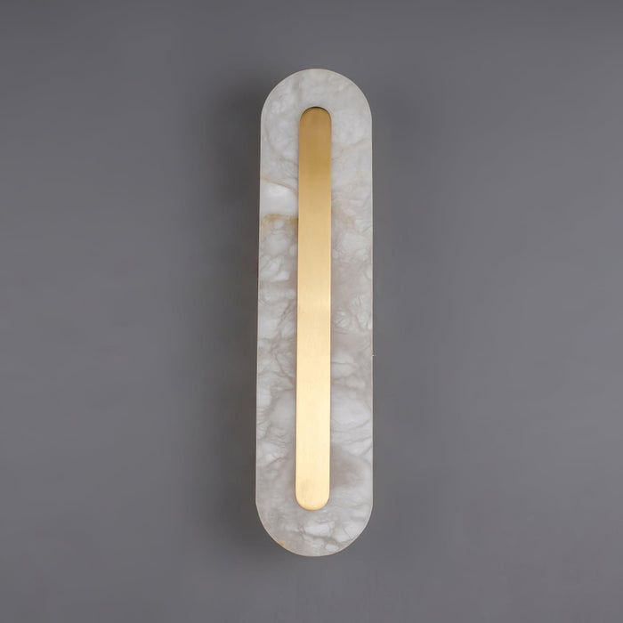 Alabaster Rounded Wall Light Vakkerlight