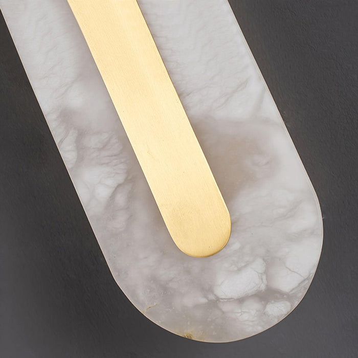 Alabaster Rounded Wall Light Vakkerlight
