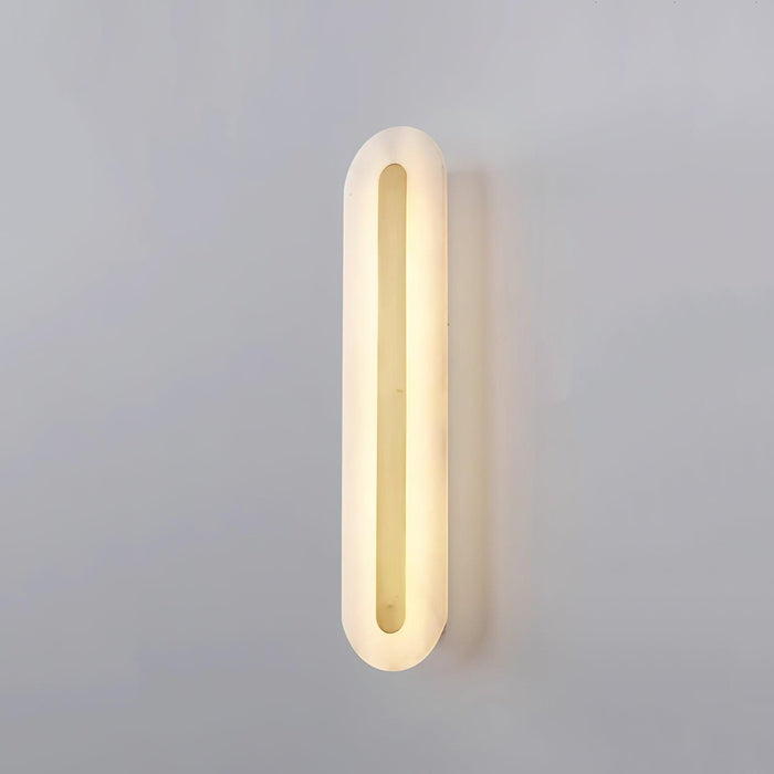 Alabaster Rounded Wall Light Vakkerlight