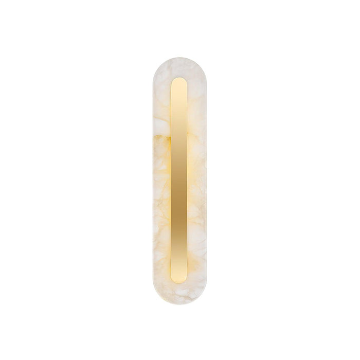 Alabaster Rounded Wall Light Vakkerlight