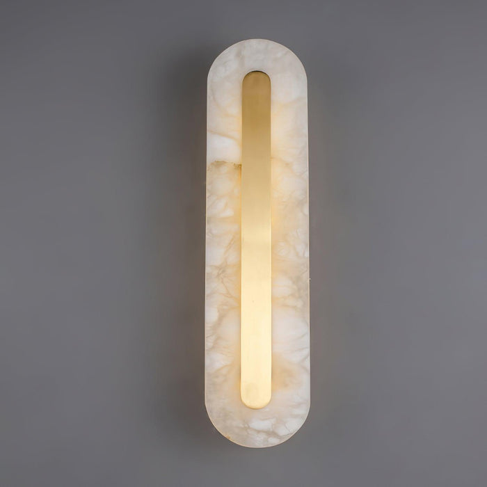 Alabaster Rounded Wall Light Vakkerlight