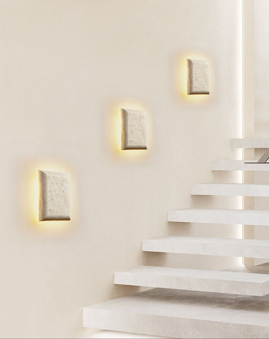 Mesa Glow Travertine Sconce Vakkerlight