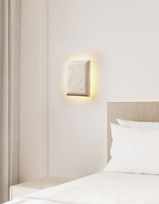 Mesa Glow Travertine Sconce Vakkerlight