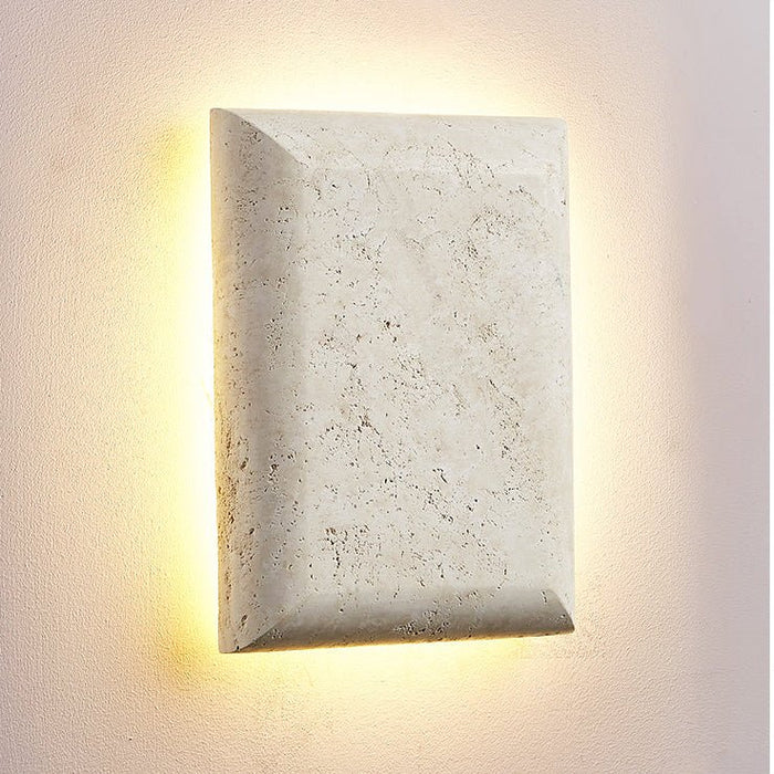 Mesa Glow Travertine Sconce Vakkerlight
