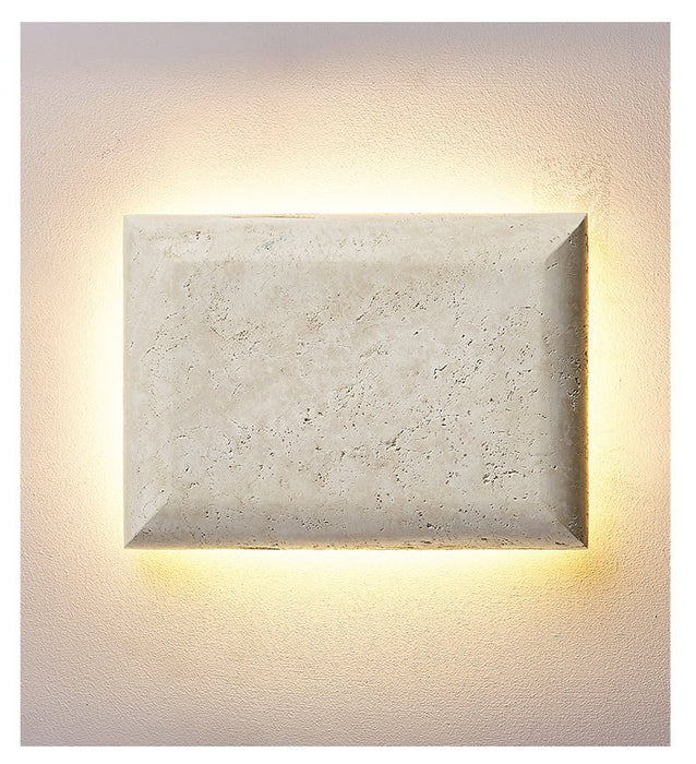 Mesa Glow Travertine Sconce Vakkerlight