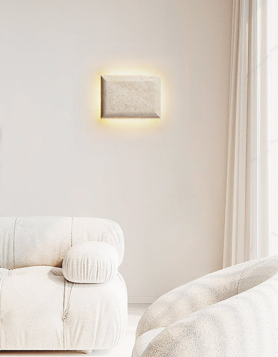 Mesa Glow Travertine Sconce Vakkerlight
