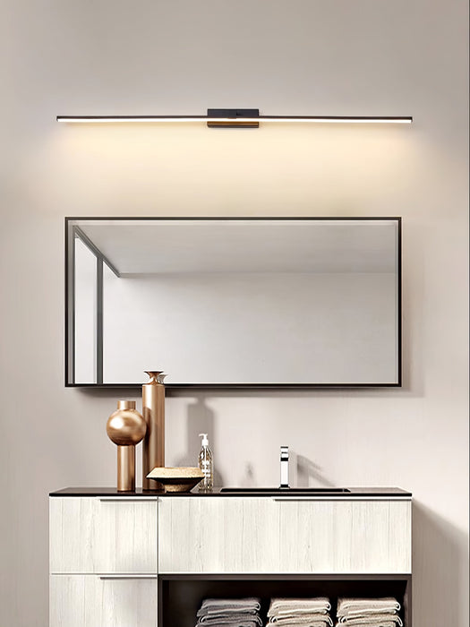 Metal Linear Mirror Wall Light Vakkerlight
