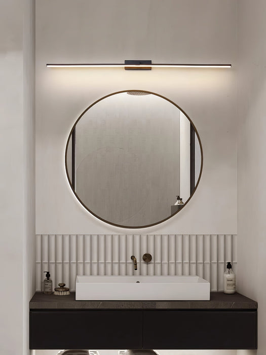 Metal Linear Mirror Wall Light Vakkerlight