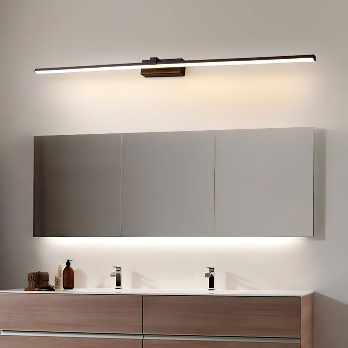 Metal Linear Mirror Wall Light Vakkerlight