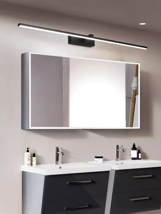 Metal Linear Mirror Wall Light Vakkerlight