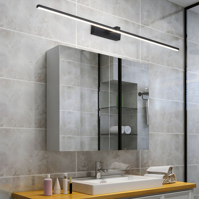 Metal Linear Mirror Wall Light Vakkerlight