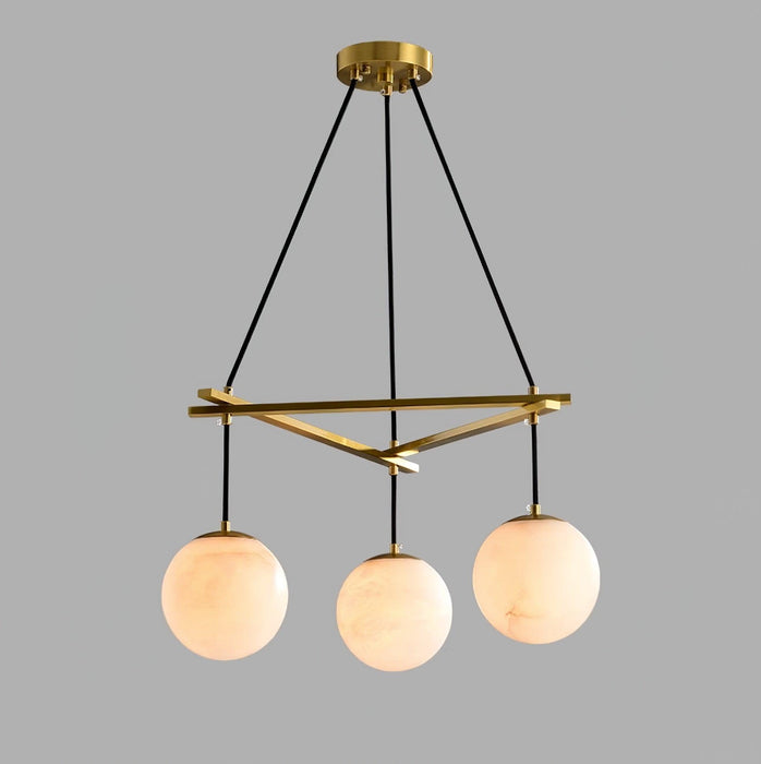 Miira Alabaster Chandelier Vakkerlight
