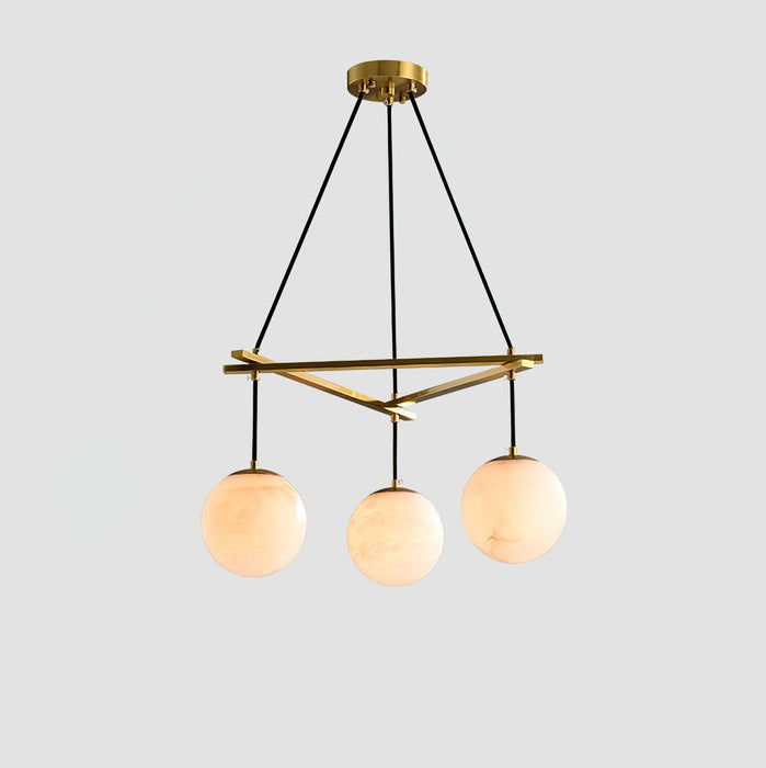 Miira Alabaster Chandelier Vakkerlight