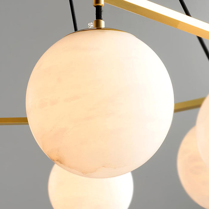 Miira Alabaster Chandelier Vakkerlight