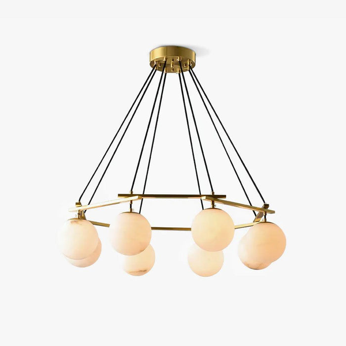 Miira Alabaster Chandelier Vakkerlight