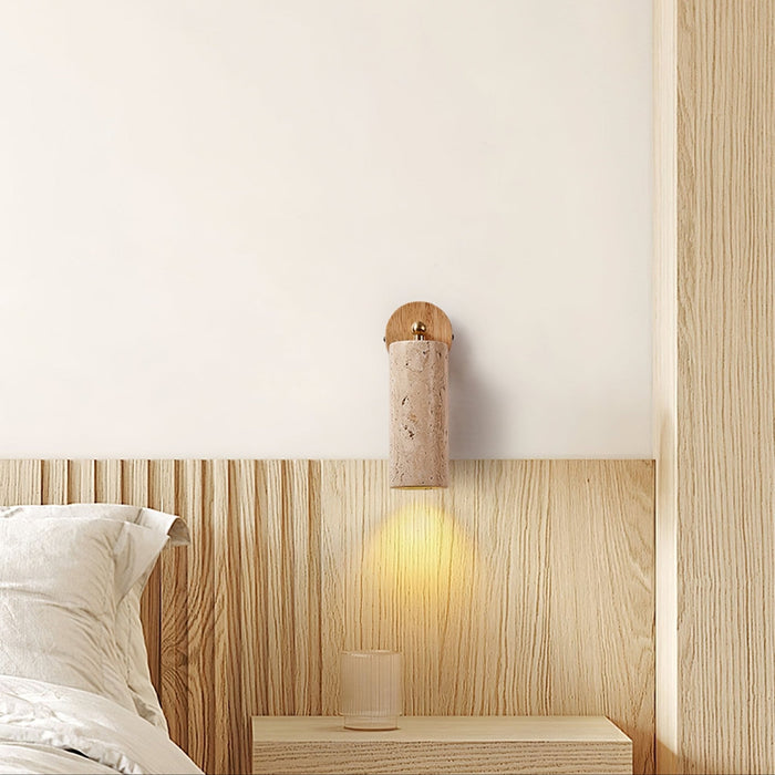 Milo Travertine Wall Spotlight Vakkerlight