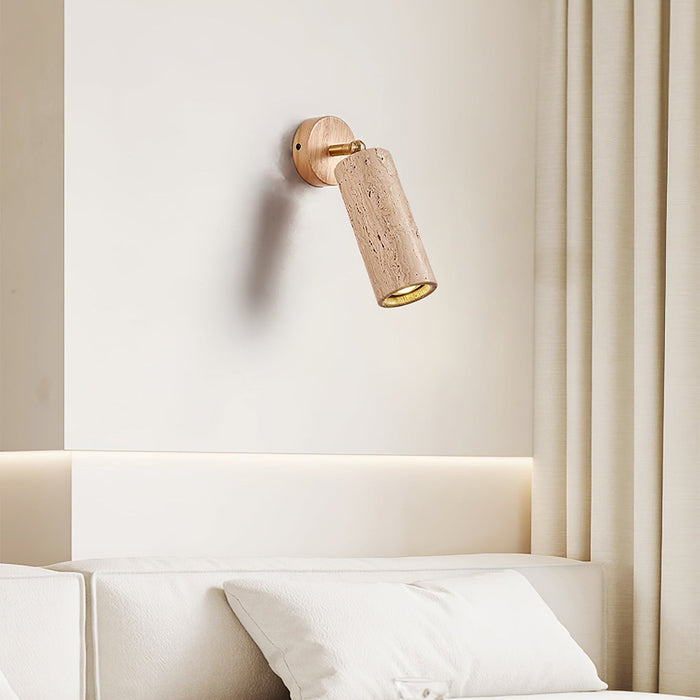 Milo Travertine Wall Spotlight Vakkerlight