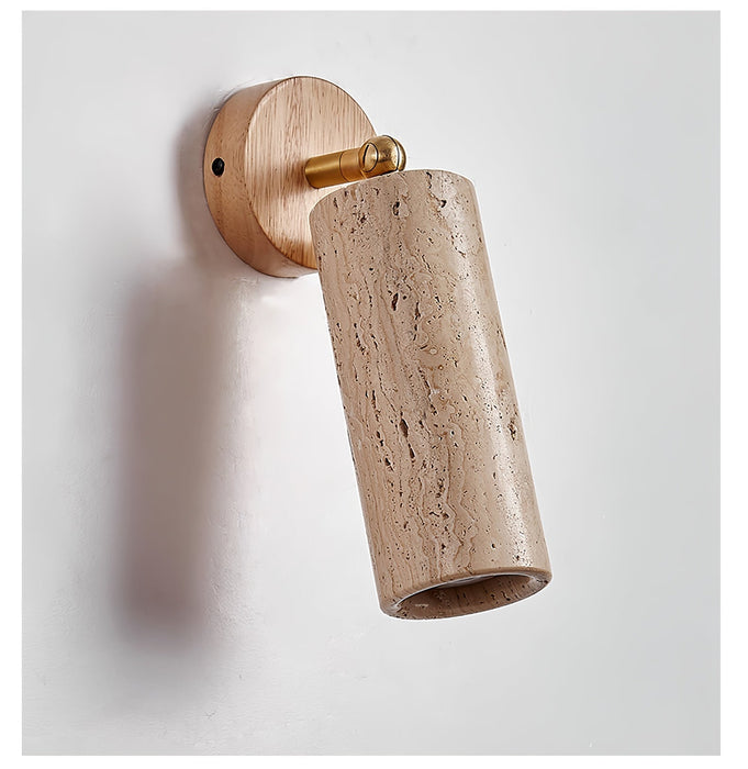 Milo Travertine Wall Spotlight Vakkerlight