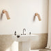Milo Travertine Wall Spotlight Vakkerlight