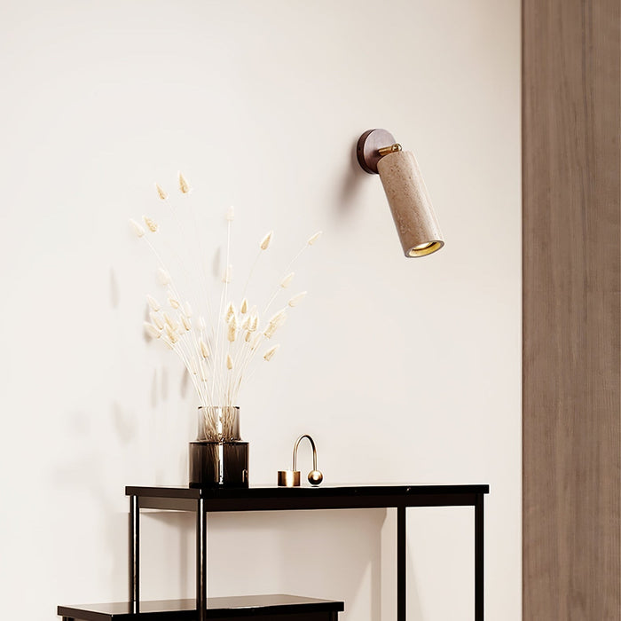 Milo Travertine Wall Spotlight Vakkerlight