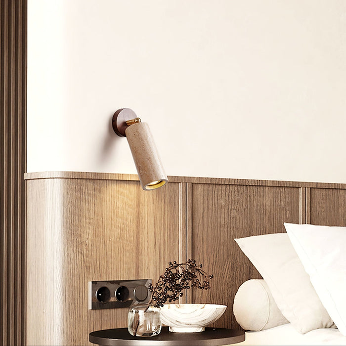 Milo Travertine Wall Spotlight Vakkerlight