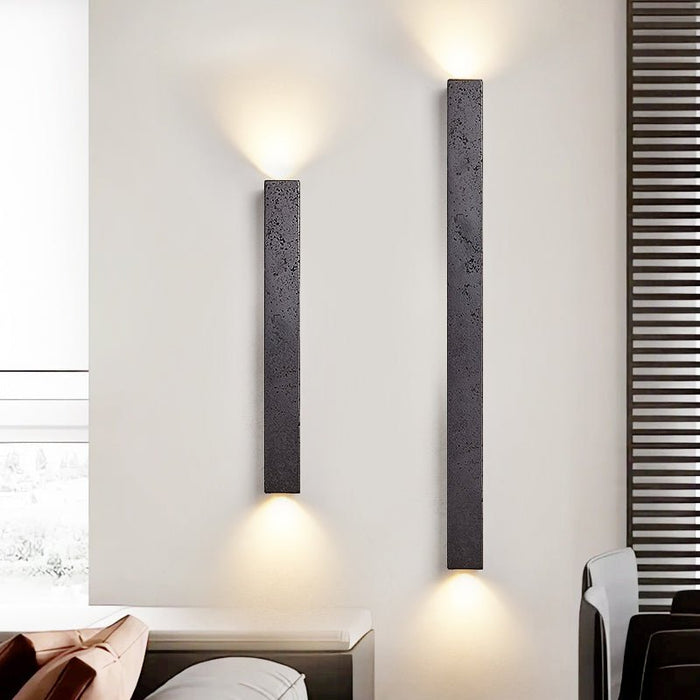 Minimalist Stone Finish Wall Lamp Vakkerlight