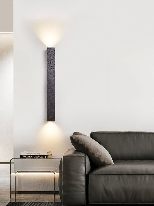 Minimalist Stone Finish Wall Lamp Vakkerlight