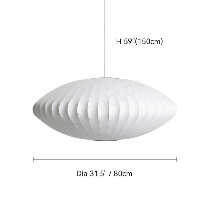 Bubble Silk Pendant Lamp Simprolos