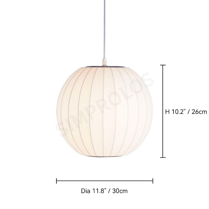 Bubble Silk Pendant Lamp Simprolos