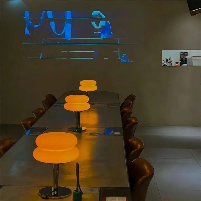 Finn Bauhaus Minimalist Glass Table Lamp