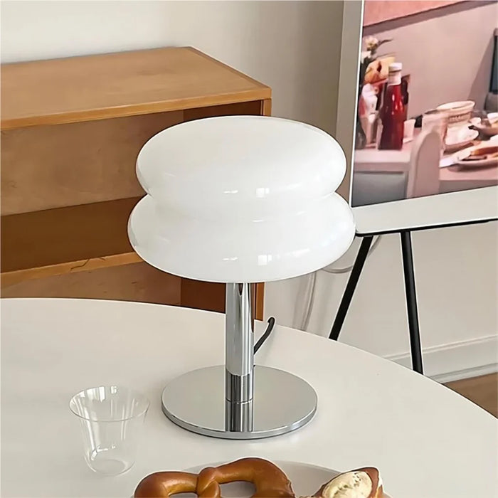 Finn Bauhaus Minimalist Glass Table Lamp