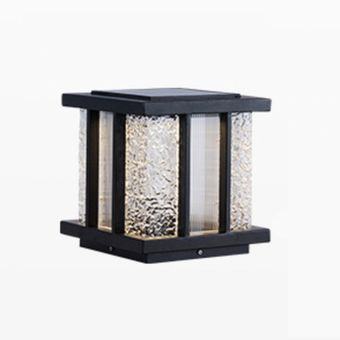 Modern Cube Solar Outdoor Light Vakkerlight