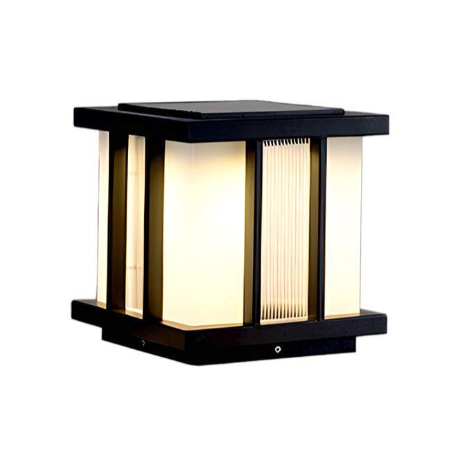 Modern Cube Solar Outdoor Light Vakkerlight