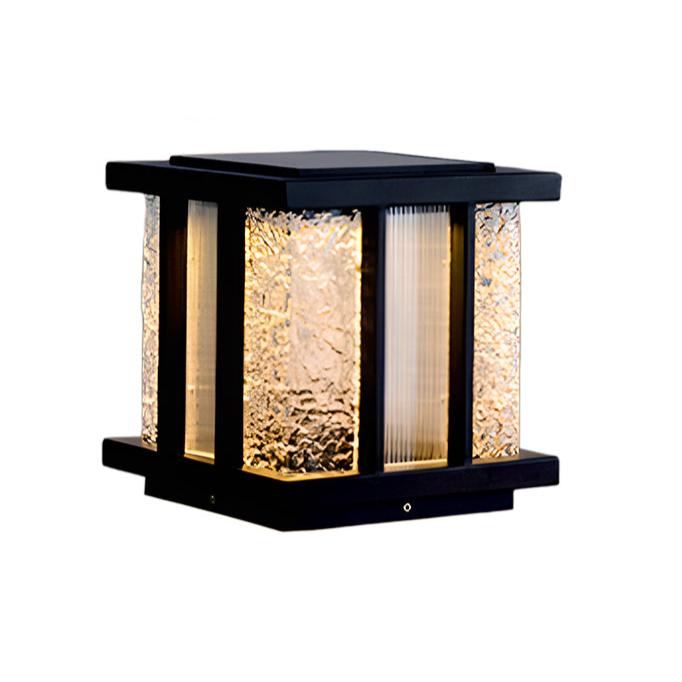 Modern Cube Solar Outdoor Light Vakkerlight