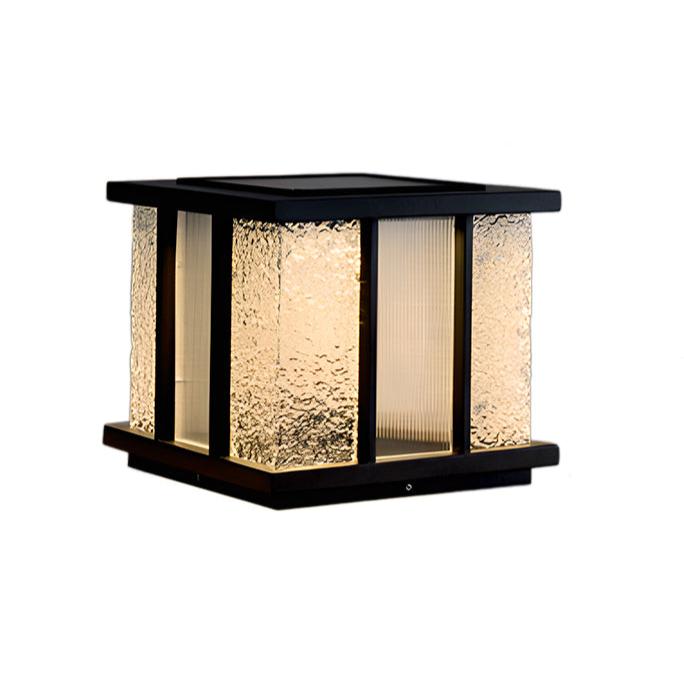 Modern Cube Solar Outdoor Light Vakkerlight