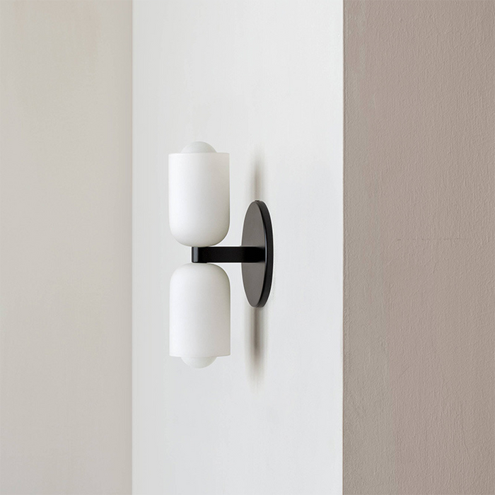 Modern Double Head Led Bedside Indoor Wall Sconce