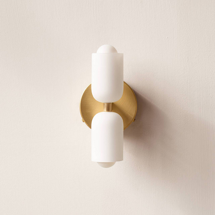 Modern Double Head Led Bedside Indoor Wall Sconce