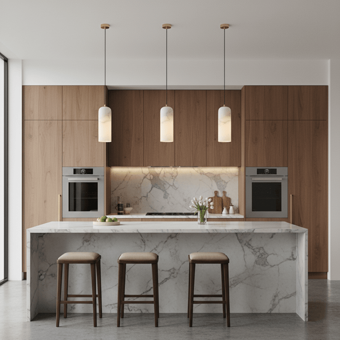 Monty  Alabaster Pendant Lamp Vakkerlight