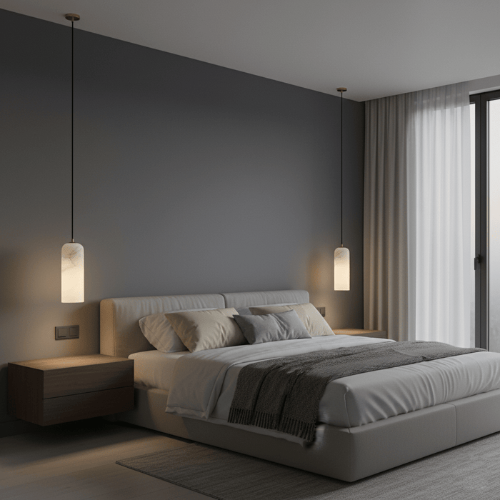 Monty  Alabaster Pendant Lamp Vakkerlight