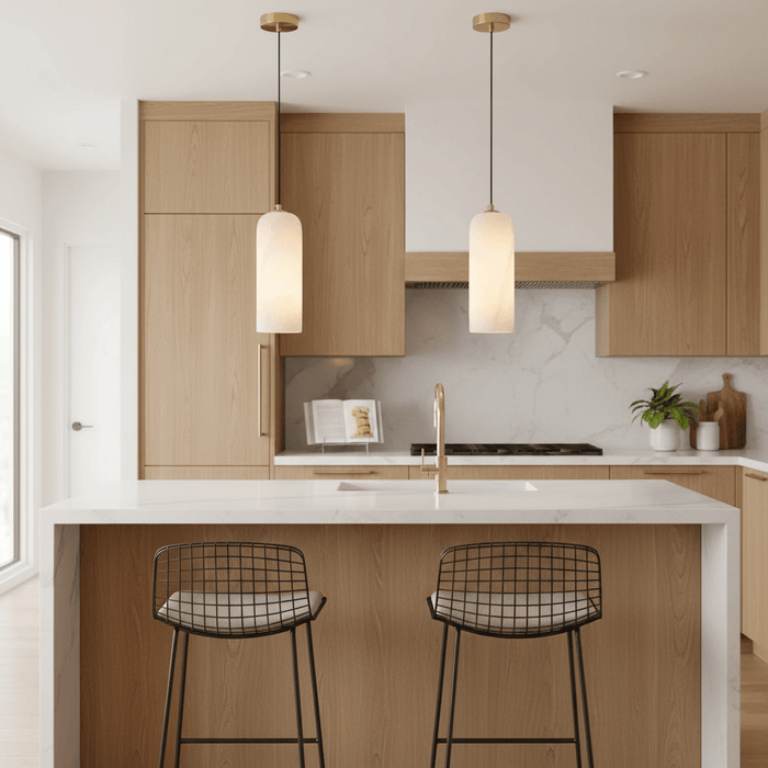 Monty  Alabaster Pendant Lamp Vakkerlight