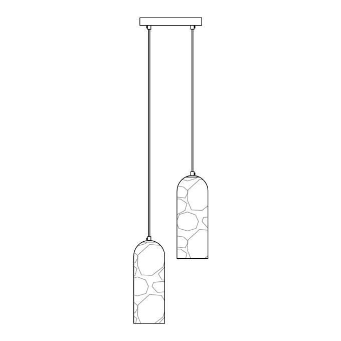 Monty  Alabaster Pendant Lamp Vakkerlight
