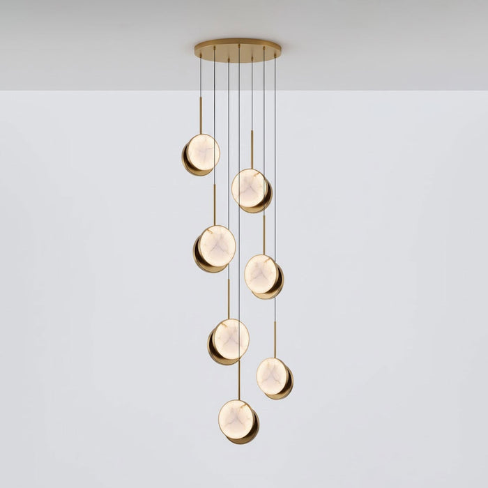 Moonshade Alabaster Pendant Light Vakkerlight