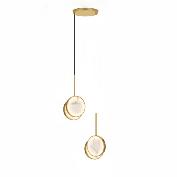Moonshade Alabaster Pendant Light Vakkerlight