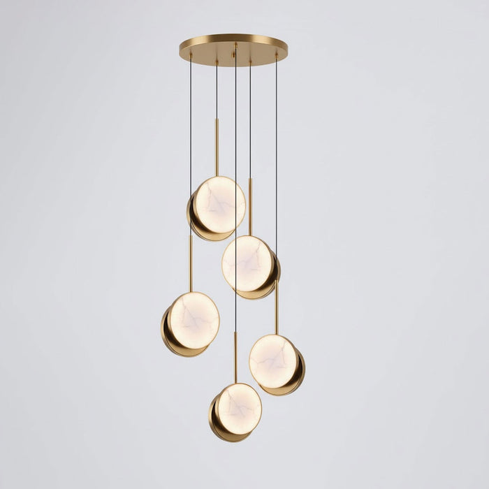 Moonshade Alabaster Pendant Light Vakkerlight