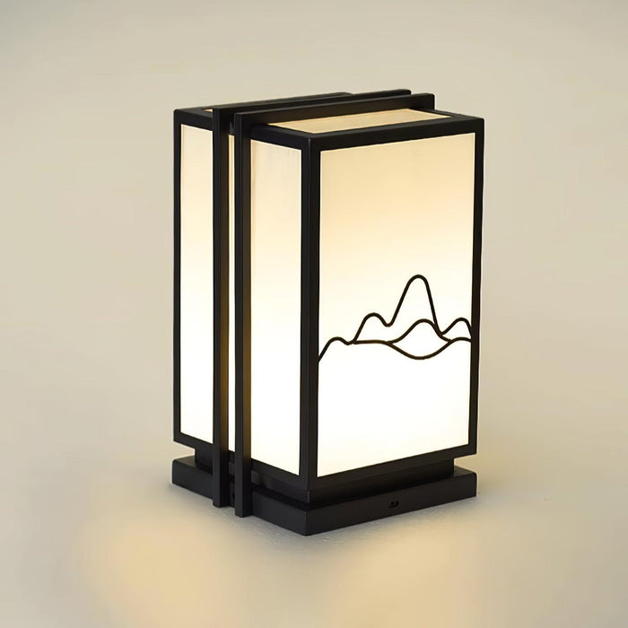 Mountain Outdoor Post Light Vakkerlight